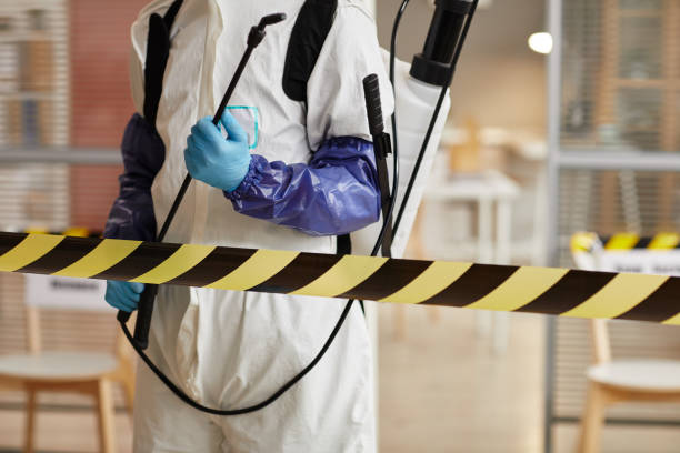 Professional Biohazard Cleanup technician working in Rulo, NE